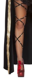 Glamour Gleam Rhinestone Thigh Wraps