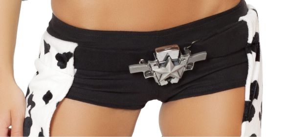 Lone Star Double Gun Belt Buckle