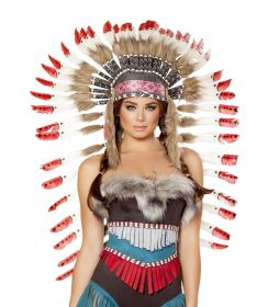 Crimson Feather Headdress