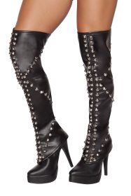 Fierce Edge Spike Leggings