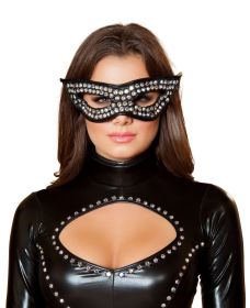 Dazzling Rhinestone Mask