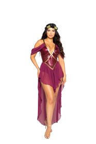 Enchanted Vineyard Sequin Set (Color: Burgundy, size: S)