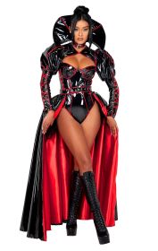 Enchanted Temptress Set (Color: Black/Red, size: S)