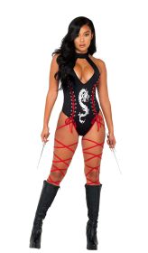 Enchanted Elegance Set (Color: Black/Red, size: S)
