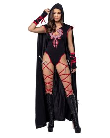 Shadow Phantom Set (Color: Black/Red, size: S)