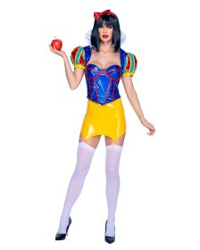Enchanted Forest Vixen Set (Color: Blue/Red/Yellow, size: S)