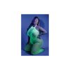 Neon Lace Allure Crotchless Bodystocking